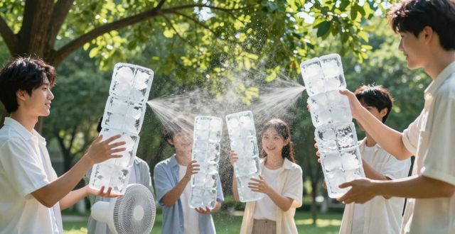 大冰块降温方法_忠县夏季防暑降温大冰块_大冰块户外活动使用时长